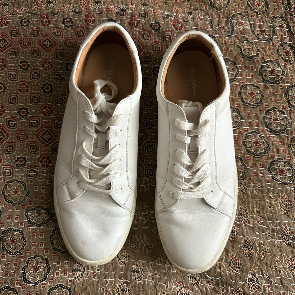 Goodfellow Men’s Faux Leather Sneakers Size 10